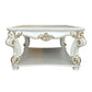 ACME Vendom Coffee table,  Antique Pearl Finish