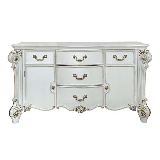 ACME Vendom Dresser, Antique Pearl Finish