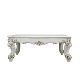 ACME Vendom II Coffee table,  Antique Pearl Finish