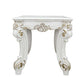 ACME Vendom II End table,  Antique Pearl Finish