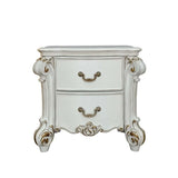 ACME Vendom Nightstand, Antique Pearl Finish