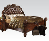 ACME Vendome California King Bed, Cherry PU  21994CK