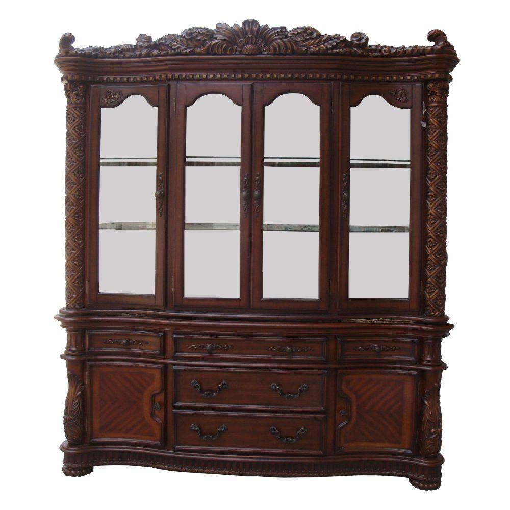 ACME Vendome Hutch & Buffet, Cherry  60006