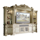 ACME Vendome II Entertainment Center, Gold Patina & Bone  91310