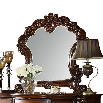 ACME Vendome Mirror, Cherry