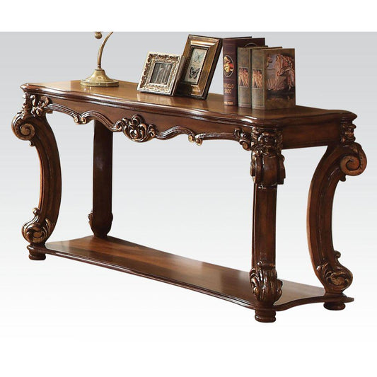 ACME Vendome Sofa Table, Cherry