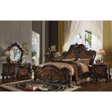 ACME Versailles California King Bed, Cherry Oak  21784CK