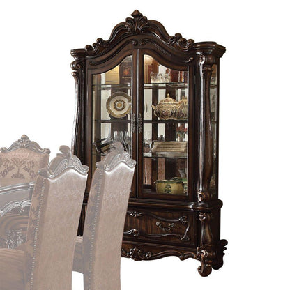 ACME Versailles Curio Cabinet, Cherry Oak  61158