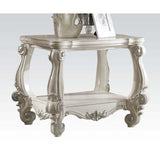 ACME Versailles End Table, Bone White