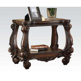 ACME Versailles End Table, Cherry Oak