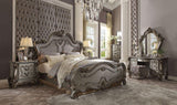 ACME Versailles Queen Bed, Antique Platinum  26860Q