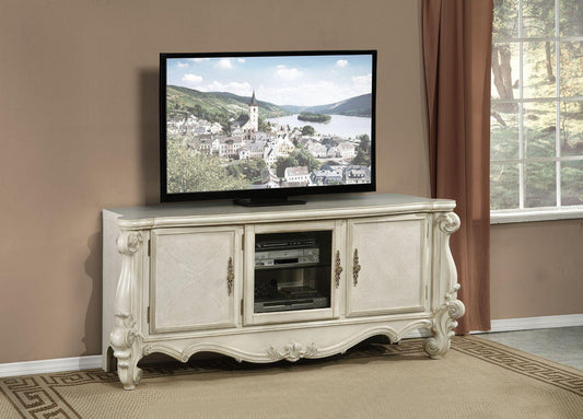 ACME Versailles TV Console, Bone White