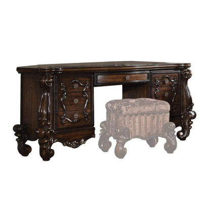 ACME Versailles Vanity Desk, Cherry Oak