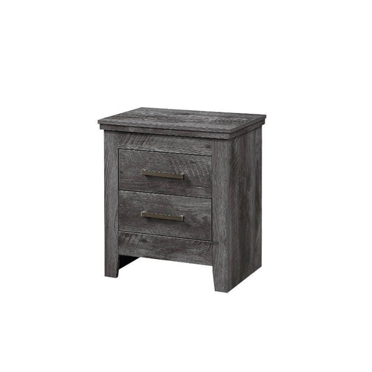 ACME Vidalia Nightstand, Rustic Gray Oak