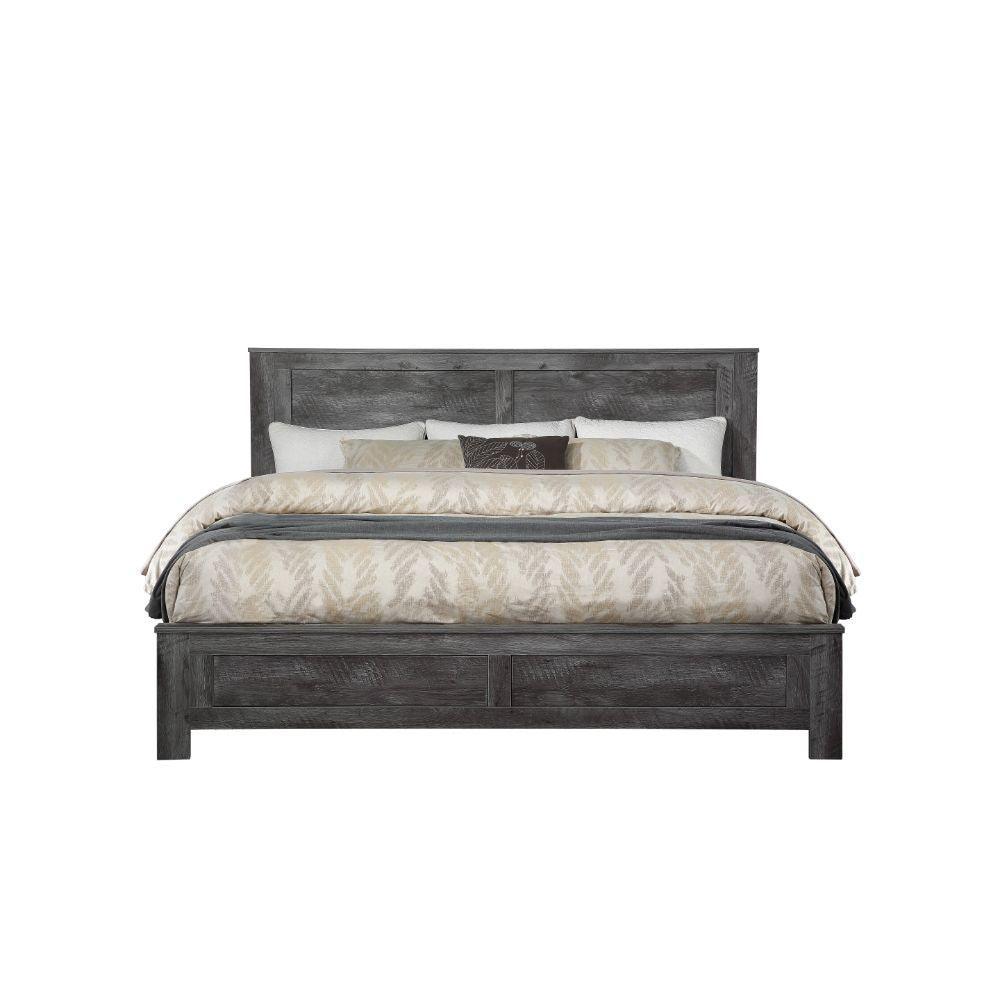 ACME Vidalia Queen Bed, Rustic Gray Oak