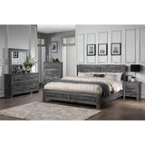 ACME Vidalia Queen Bed, Rustic Gray Oak