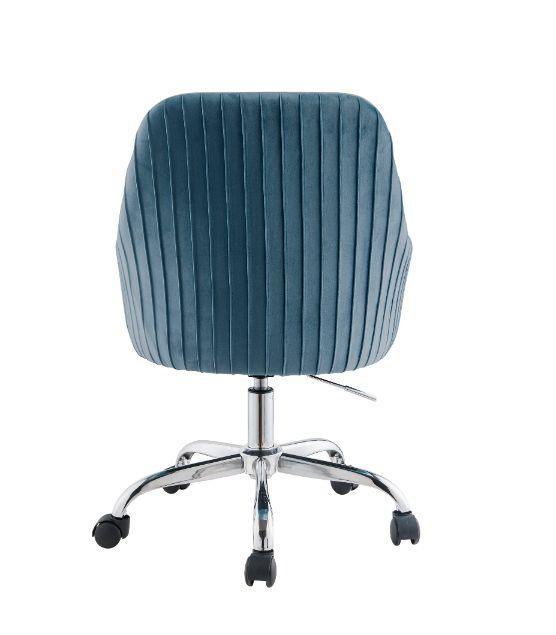 ACME Vorope Office Chair, Blue Velvet