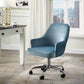 ACME Vorope Office Chair, Blue Velvet