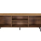 ACME Wafiya TV Stand, Rustic Wood & Black Finish