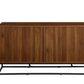 ACME Walden Console Table, Walnut Finish