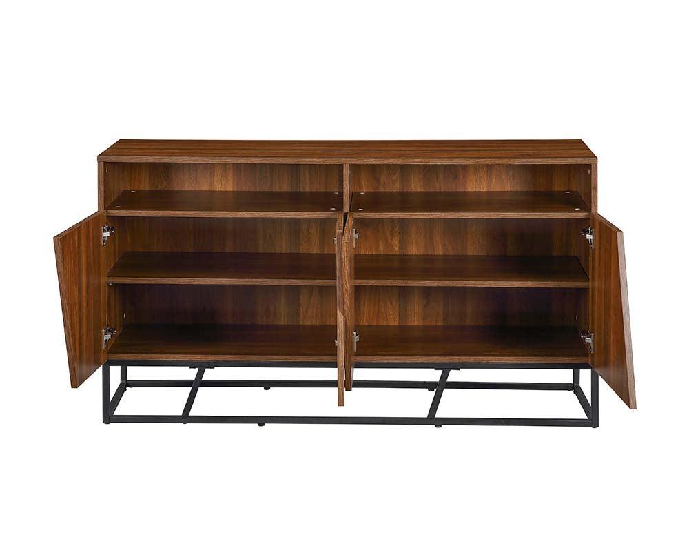 ACME Walden Console Table, Walnut Finish