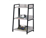 ACME Wendral Bookshelf (3-Tier), Natural & Black