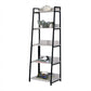 ACME Wendral Bookshelf (5-Tier, 16"L), Natural & Black