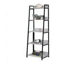 ACME Wendral Bookshelf (5-Tier, 16"L), Natural & Black