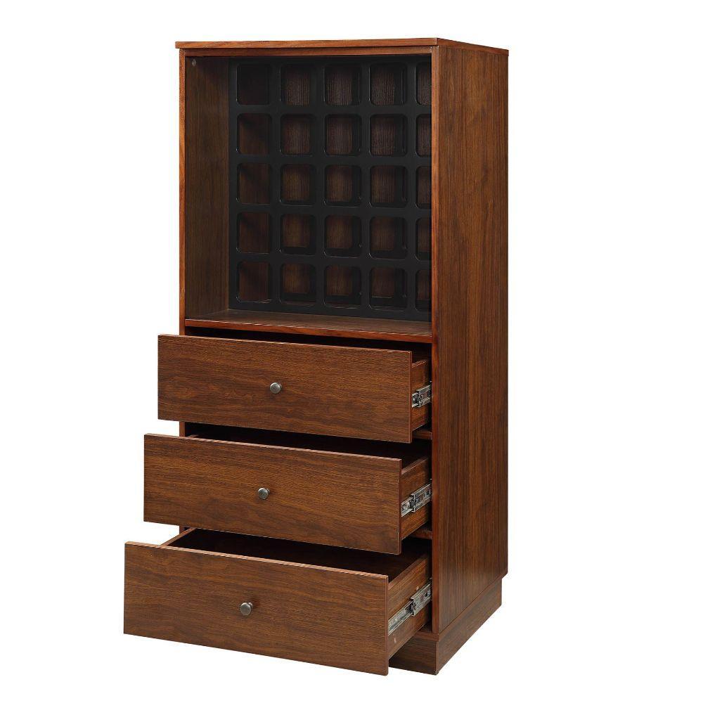 ACME Wiesta Wine Cabinet, Walnut