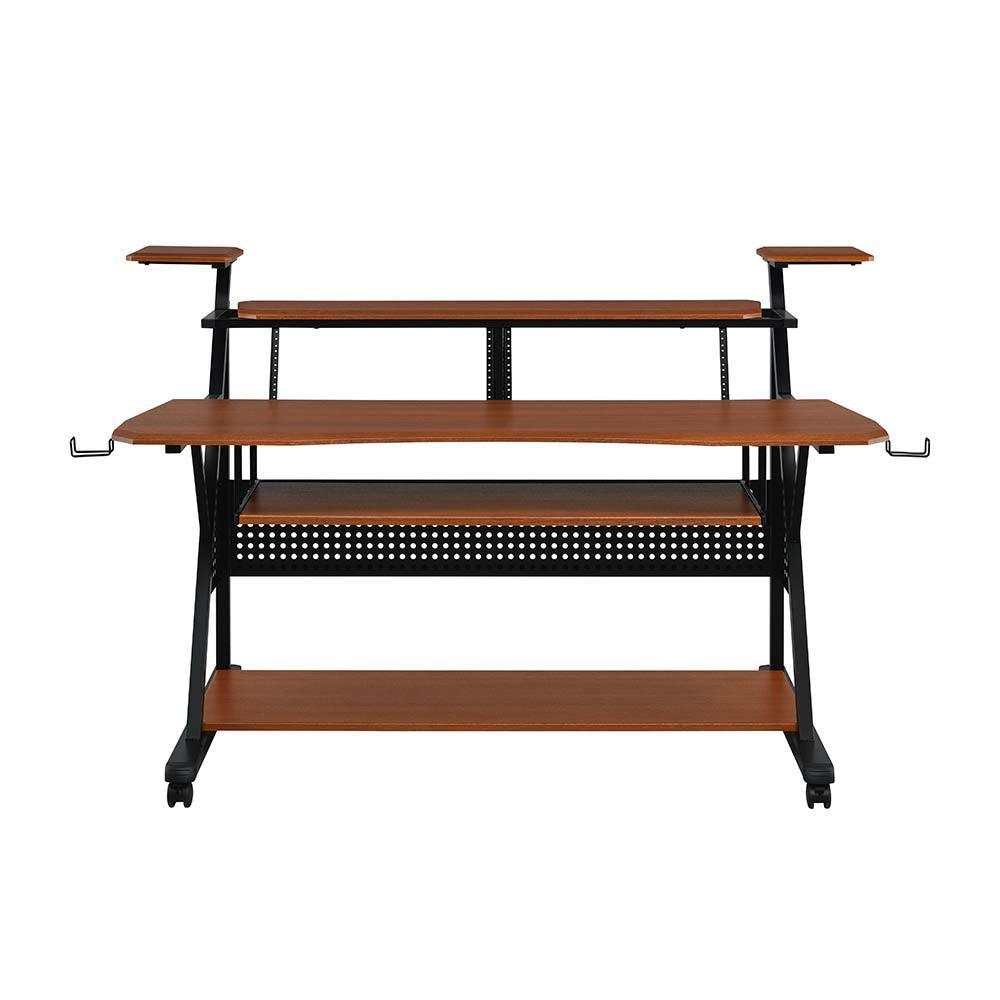 ACME Willow Music Desk, Cherry & Black Finish