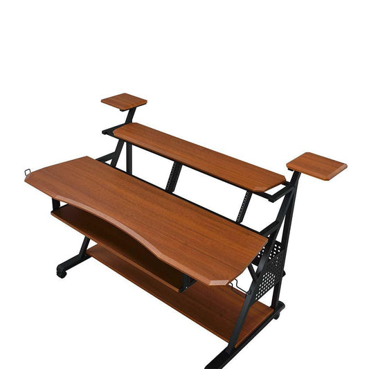 ACME Willow Music Desk, Cherry & Black Finish