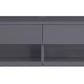 ACME Ximena Floating TV Stand, LED & Gray Finish