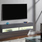 ACME Ximena Floating TV Stand, LED & Gray Finish