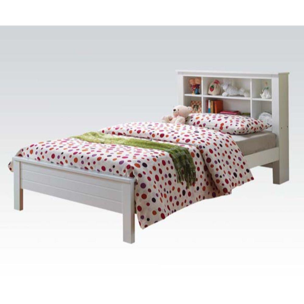 ACME Yara Twin Bed, White  37058T