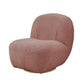 ACME Yedaid Accent Chair w/Swivel, Pink Teddy Sherpa