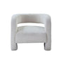 ACME Yitua Accent Chair, White Teddy Sherpa