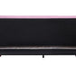 ACME Yolandi Adjustable Sofa, Pink Velvet & Dark Walnut Finish