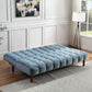 ACME Yolandi Adjustable Sofa , Teal Velvet & Dark Walnut Finish