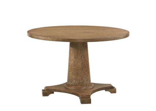 ACME Yotam Dining Table, Salvaged Oak Finish