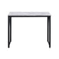 ACME Zaidin Writing Desk, Antique White & Black Finish