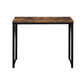 ACME Zaidin Writing Desk, Weathered Oak & Black Finish