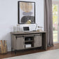 ACME Zakwani Writing Desk, Gray Oak & Black Finish