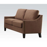 ACME Zapata Loveseat, Brown Linen