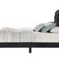 ACME Zeena Eastern King Bed, Black Velvet