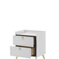 ACME Zeena Nightstand, White Finish