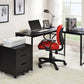 ACME Zetri Writing Desk, Black Finish