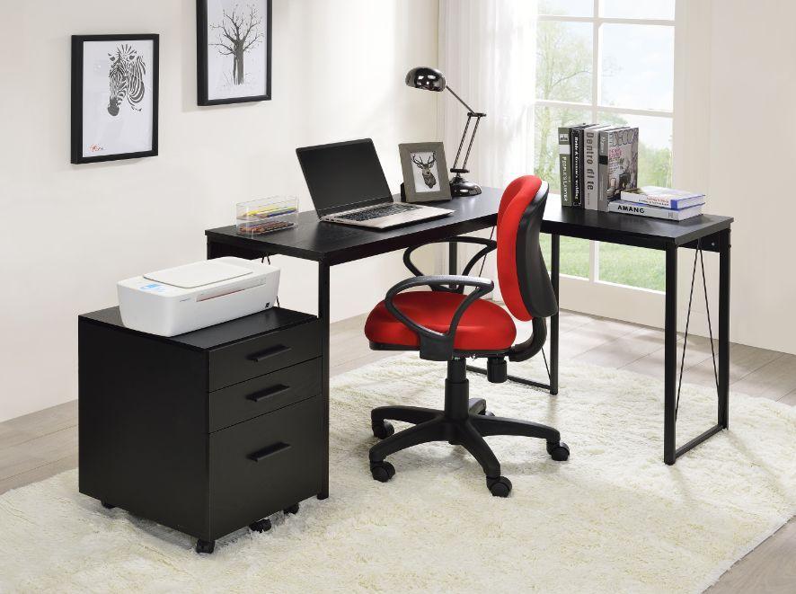 ACME Zetri Writing Desk, Black Finish