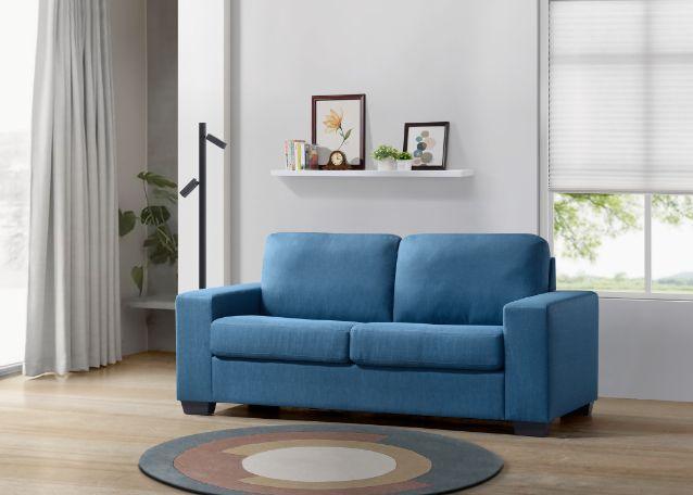 ACME Zoilos Sleeper Sofa, Blue Fabric