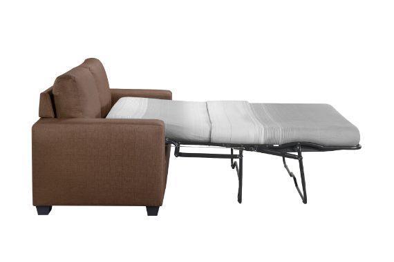 ACME Zoilos Sleeper Sofa, Brown Fabric