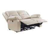 ACME Zuriel Power Motion Loveseat,  Beige PU